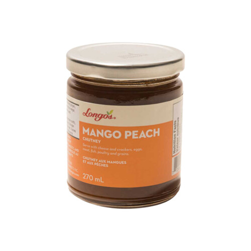 Longo's Chutney Mango Peach 270 ml