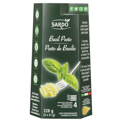 Sardo Basil Pesto 228 g