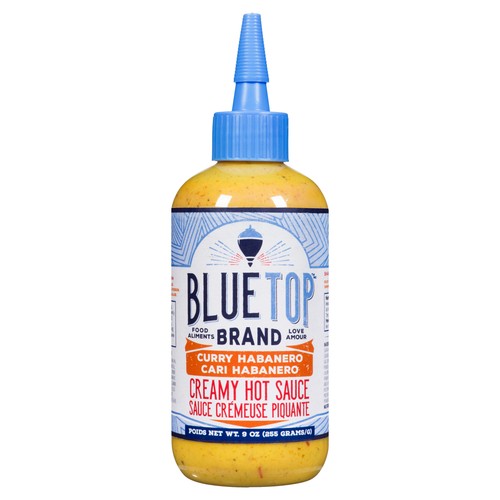 Blue Top Brand Creamy Hot Sauce Curry Habanero 255 g