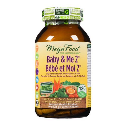 Megafood Baby & Me 2 Supplement 120 Count