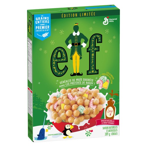 Buddy The Elf Cereal Sweetened Corn Puffs  289 g