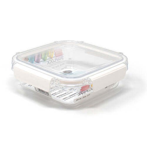 Snaplock Clear Container Square 700 ml