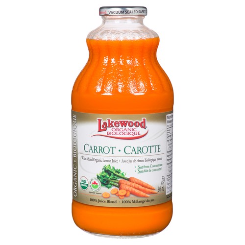 Lakewood Organic Lemon Juice Carrot 946 ml (bottle)