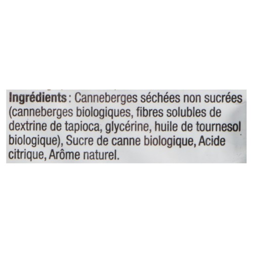 Patience Fruit & Co. 70% Organic Ingredients Candy Sour Cranberry Peach 60 g