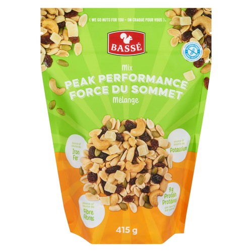 Bassé Mix Fruit Nuts Seeds Peak Performance 415 g