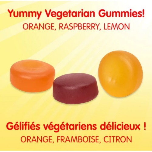 Sesame Street Power Multi Vegetarian Gummies Orange Raspberry Lemon 180 Count