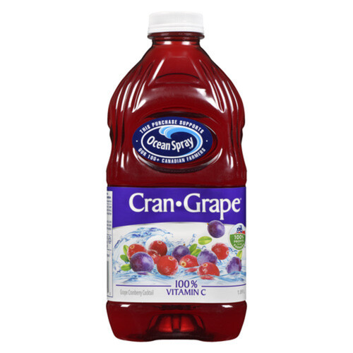 Ocean Spray Cocktail Cranberry Grape 1.89 L (bottle)