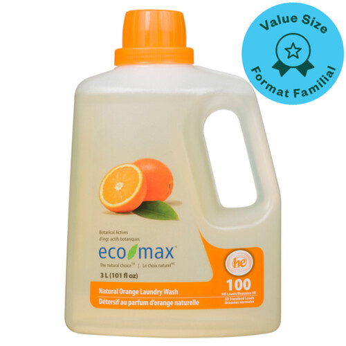 Eco Max Laundry Detergent Natural Orange 3 L