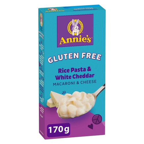 Annie's Gluten-Free Macaroni & Cheese Rice Pasta & White Cheddar 170 g