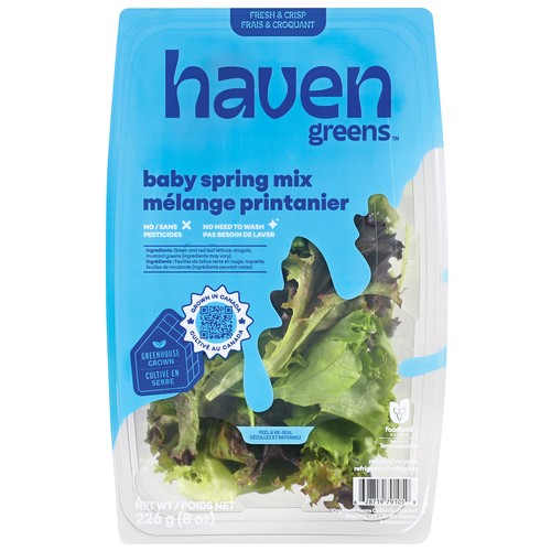 Haven Greens Lettuce Spring Mix 226 g