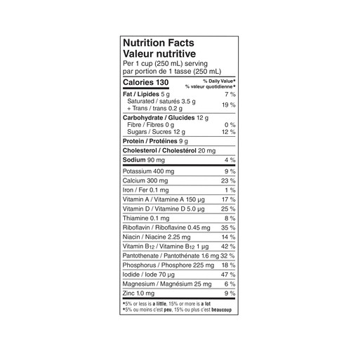 Lactantia Lactose-Free 2% Milk Partly Skimmed 4 L
