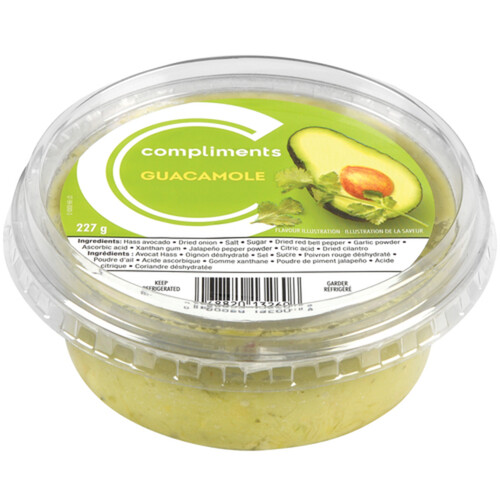 Compliments Fresh Guacamole 227 g