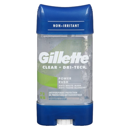 Gillette Clear Gel Antiperspirant Power Rush 108 g