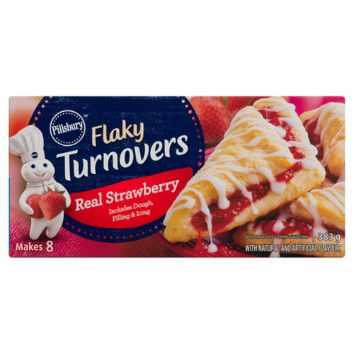 Pillsbury Flaky Turnovers Real Strawberry 383 g
