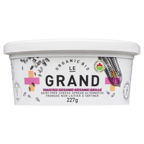 LeGrand Organic Dairy-Free Cheese Spread Toasted Sesame 227 g