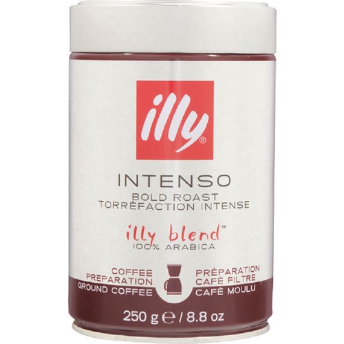 Illy Coffee Ground Coffee Intenso Bold Roast 250 g