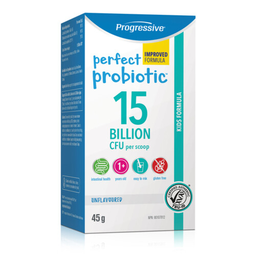 Progressive Perfect Probiotic Powder For Kids Unflavored 45 g