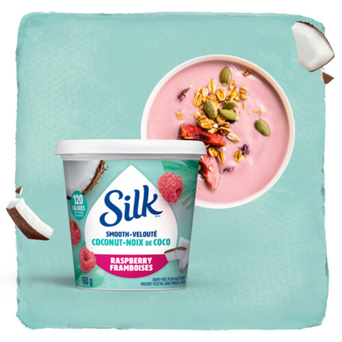 Silk Dairy Free Yogurt Raspberry 680 g