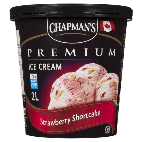 Chapman's Ice Cream Premium Strawberry Shortcake 2 L