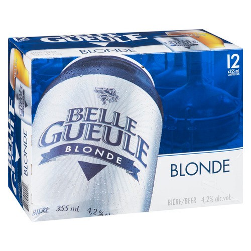 Belle Gueule Beer 4.2% Alcohol Blonde 12 x 355 ml (cans)