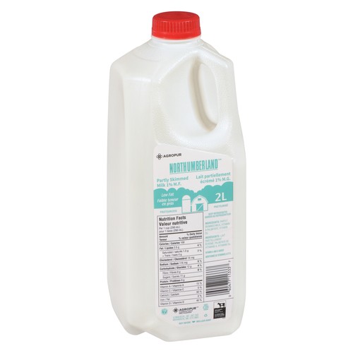 Northumberland 1% Milk Jug Partly Skimmed  2 L