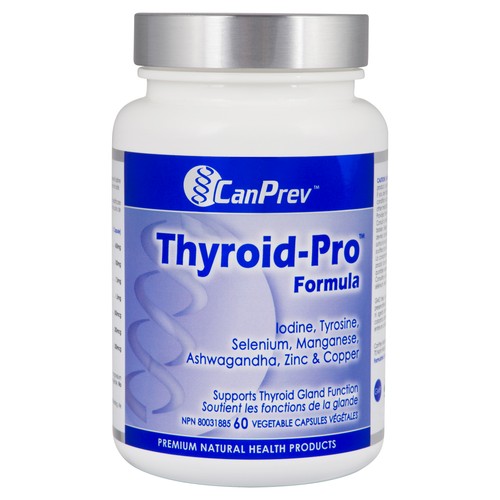 CanPrev Thyroid-Pro Formula Vegetable Capsules 60 Count