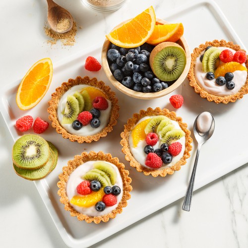 iÖGO 1% Yogurt Cups Creamy Tropical 16 x 100 g