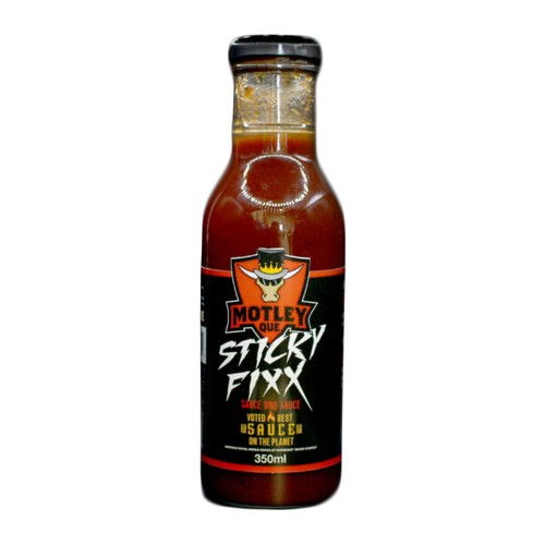 Motley Que BBQ Sauce Sticky Fixx 350 ml