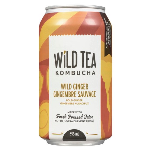 Wild Tea Wild Ginger Kombucha 355 ml