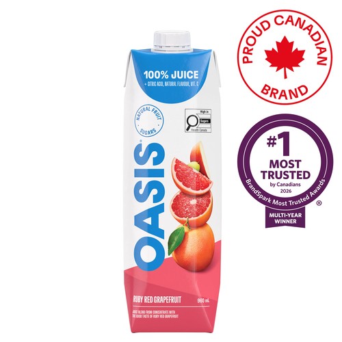 Oasis Juice Ruby Red Grapefruit 960 ml