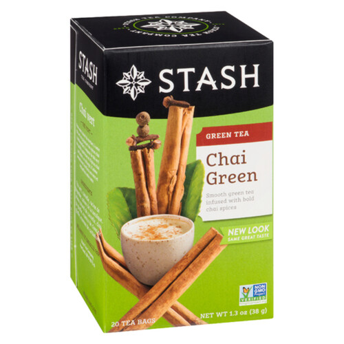 Stash Green Tea Chai Green 20 Tea Bags