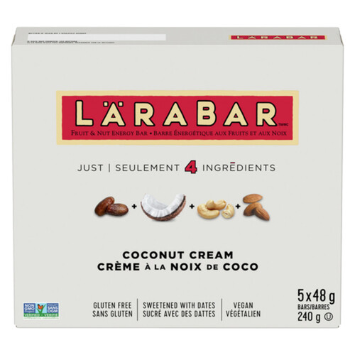 Lärabar Coconut Cream Fruit & Nut Energy Bar 240 g