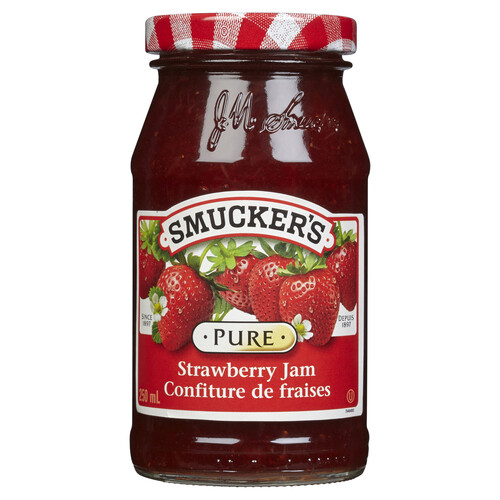Smucker's Jam Pure Strawberry 250 ml