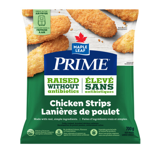 Prime Frozen Chicken Strips Breaded 700 g