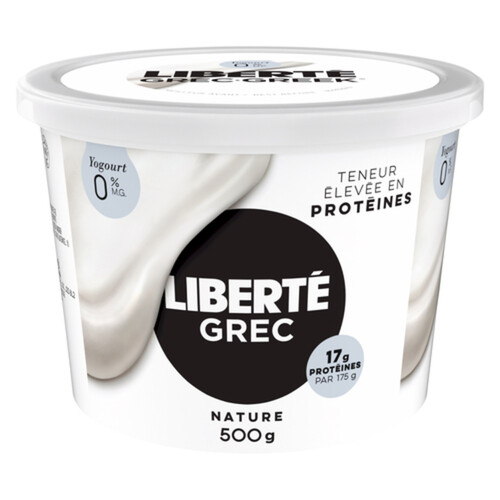 Liberté Greek 0% Yogurt Plain 500 g