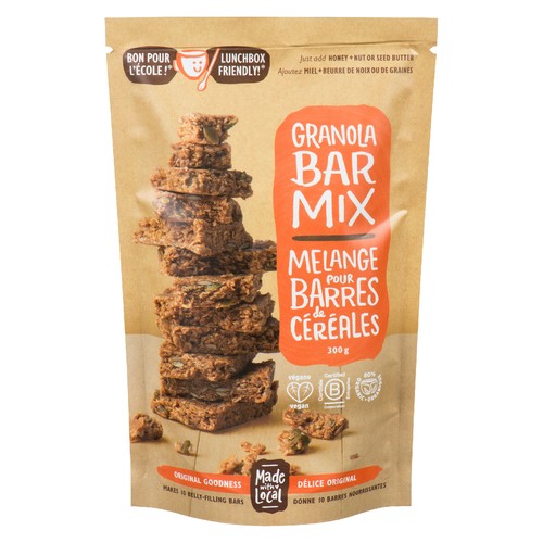 Made With Local Vegan Granola Bar Mix Original 300 g