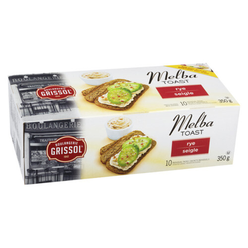 Grissol Melba Toast Rye 350 g