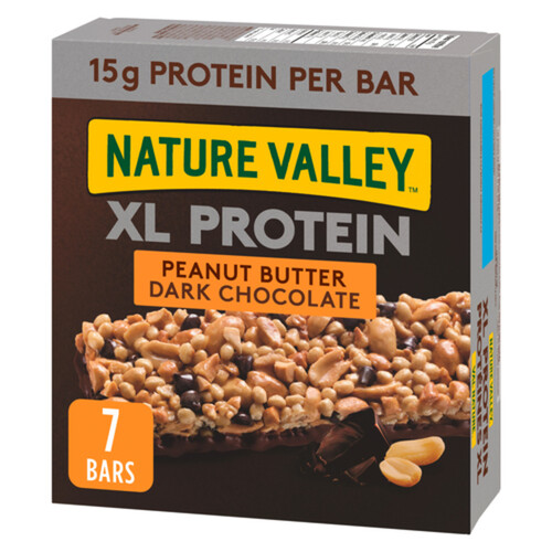 Nature Valley XL Protein Chewy Bars Peanut Butter Dark Chocolate 420 g