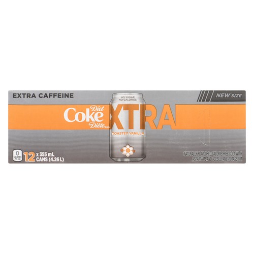 Coca-Cola Diet Soft Drink Toasted Vanilla 12 x 355 ml (cans)