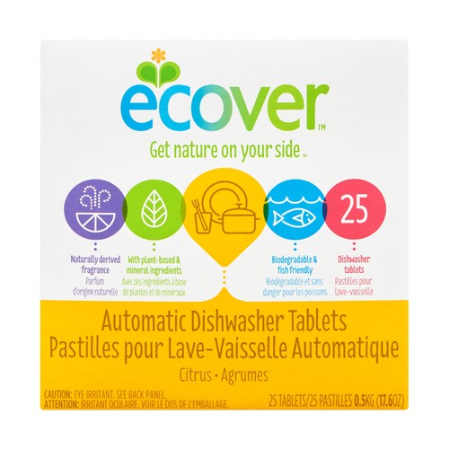 Ecover Automatic Citrus Dishwasher Tablets 500 g