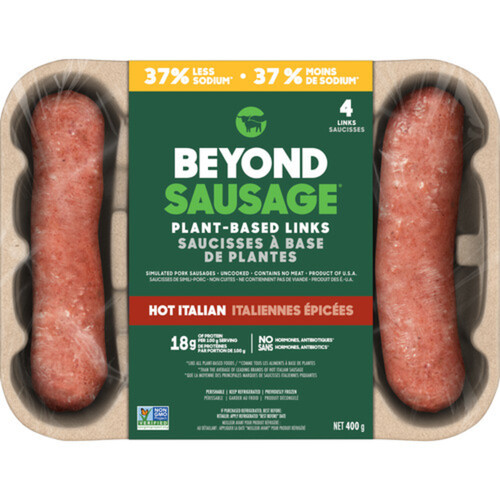 Beyond Meat Plant Based Frozen Sausage Hot Italian 400 g