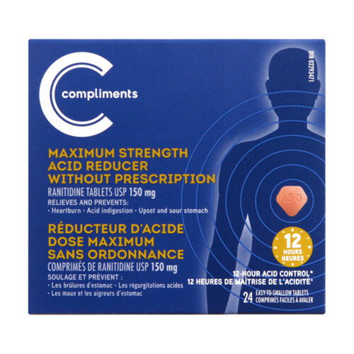 Compliments Acid Reducer 24 EA