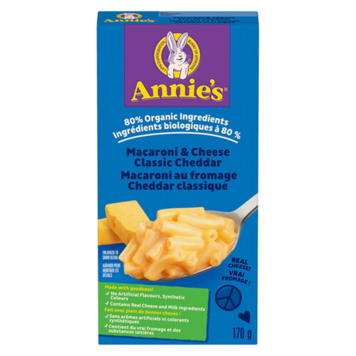 Annie's Macaroni & Cheese Classic Mild Cheddar 170 g