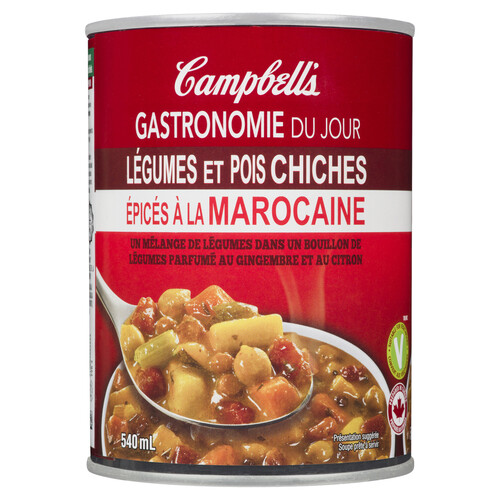 Campbell's Everyday Gourmet Vegetable Soup Moroccan Spiced 540 ml