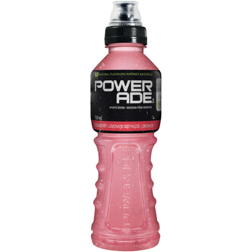Powerade Sports Drink Strawberry Lemonade 710 ml (bottle)