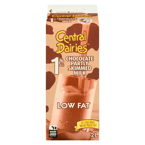 Central Dairies Chocolate Milk 2 L