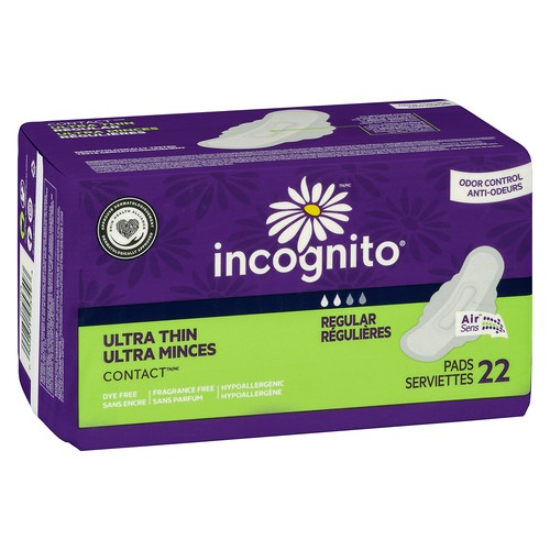 Incognito Contact Ultra Thin Regular 22 Count