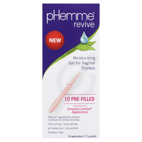 pHemme Revive Restore Vaginal Moisturizing Gel 10 Uses