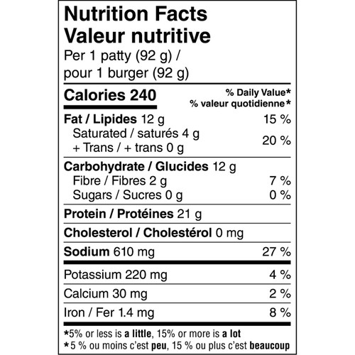 Field Roast Plant-Based Burger Chef’s Signature 368 g