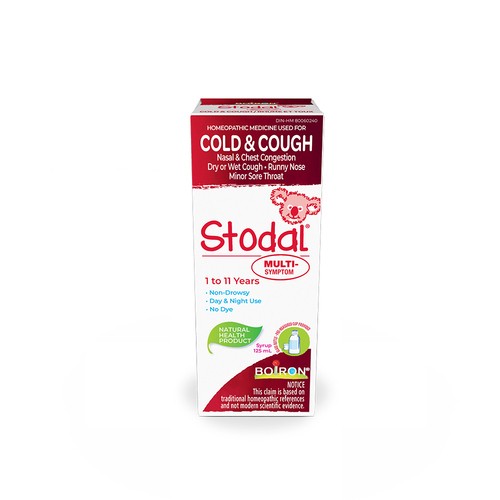 Boiron Stodal Children Multi-Symptom Cold & Cough Syrup 125 ml